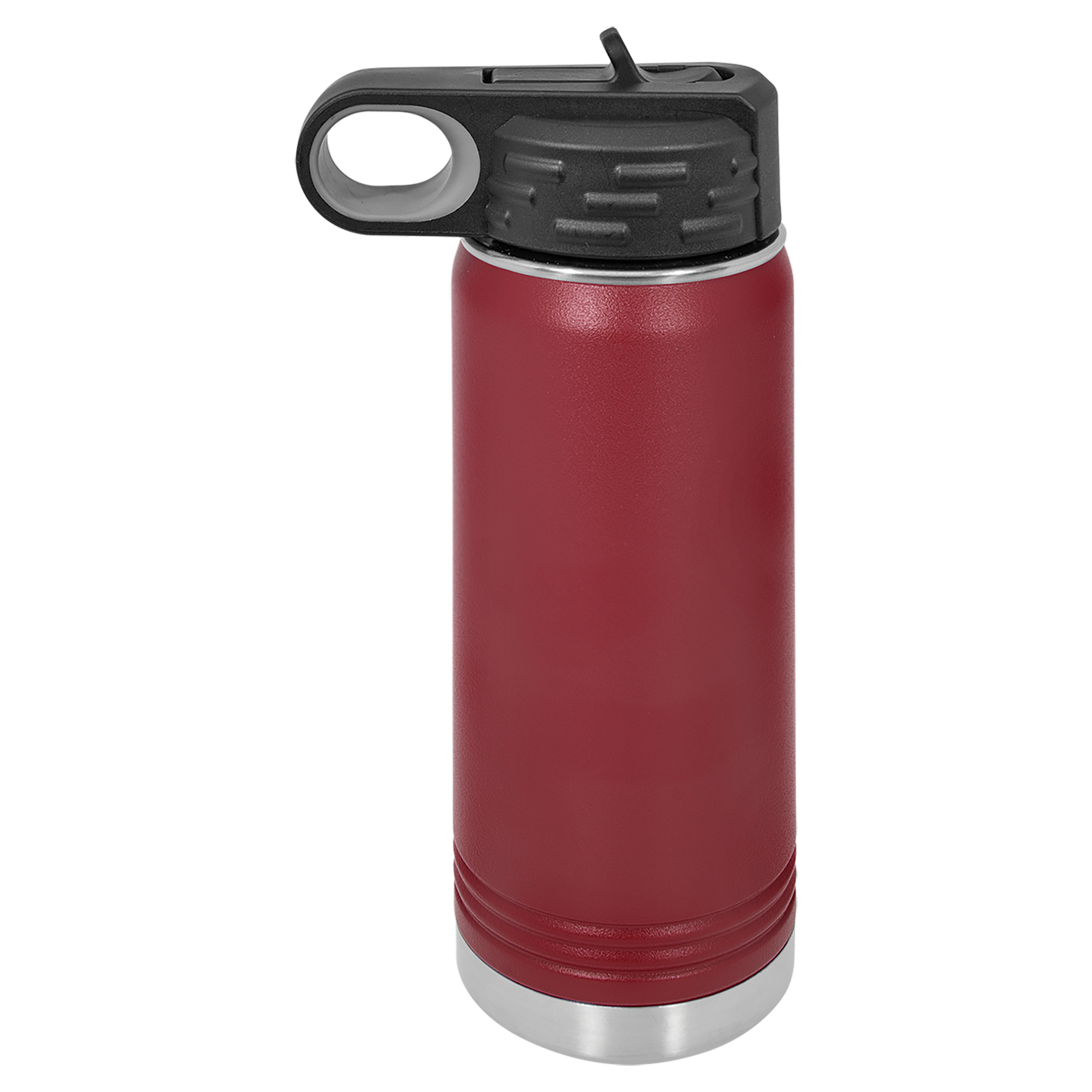 Maroon 20 oz. Powder Coated Water Bottle blank-preview