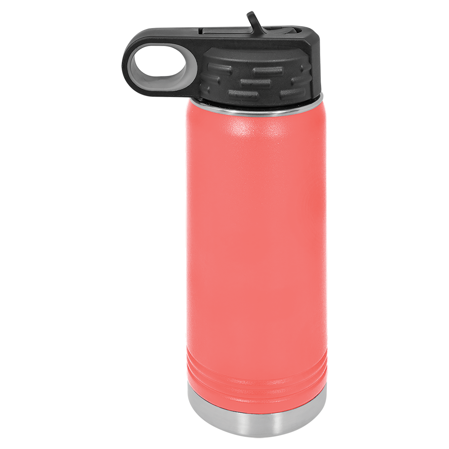 Coral 20 oz. Powder Coated Water Bottle blank-preview