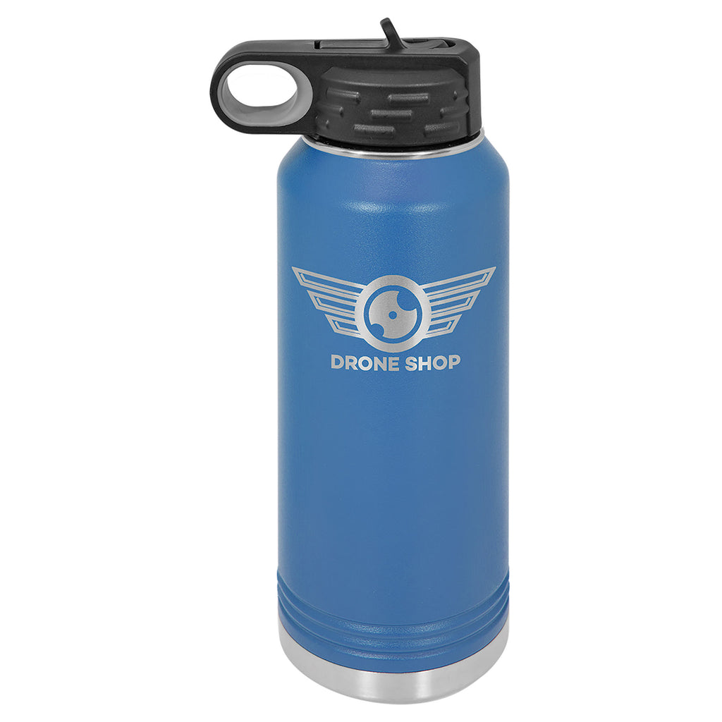 Royal Blue 32 oz. Powder Coated Water Bottle