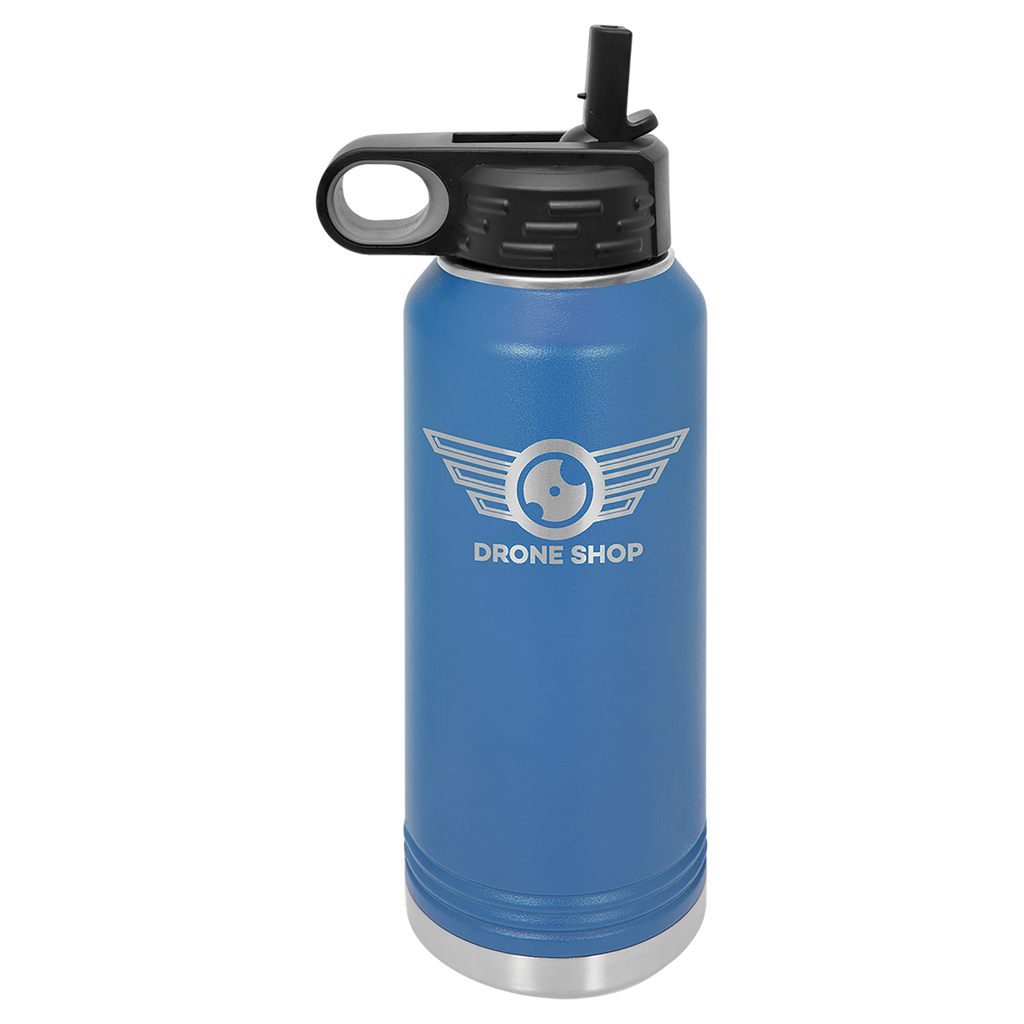 Royal Blue 32 oz. Powder Coated Water Bottle