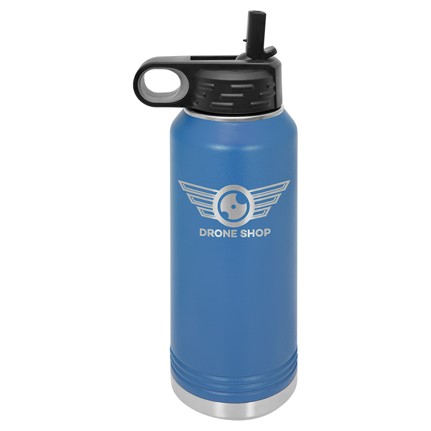 Royal Blue 32 oz. Powder Coated Water Bottle