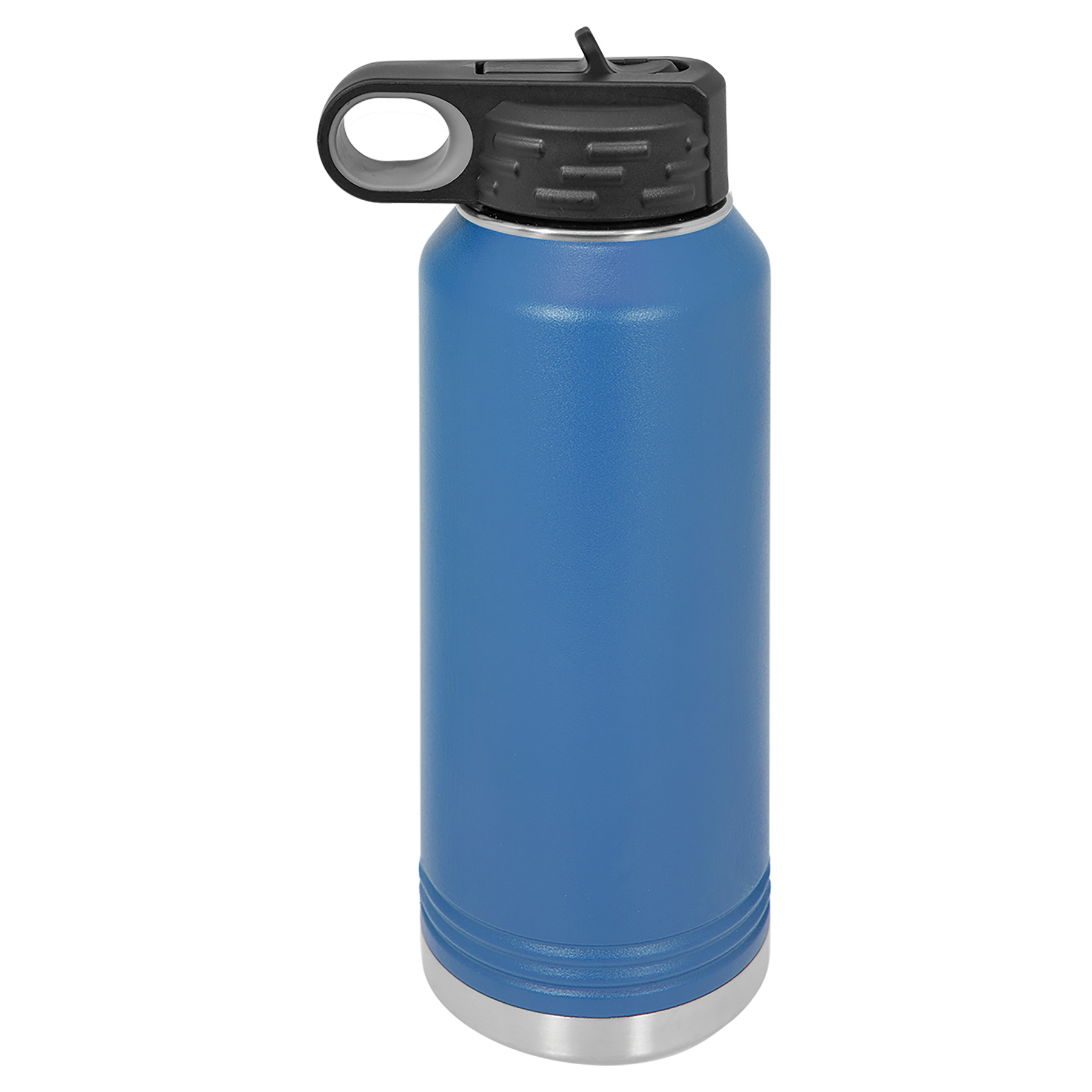 Royal Blue 32 oz. Powder Coated Water Bottle blank-preview
