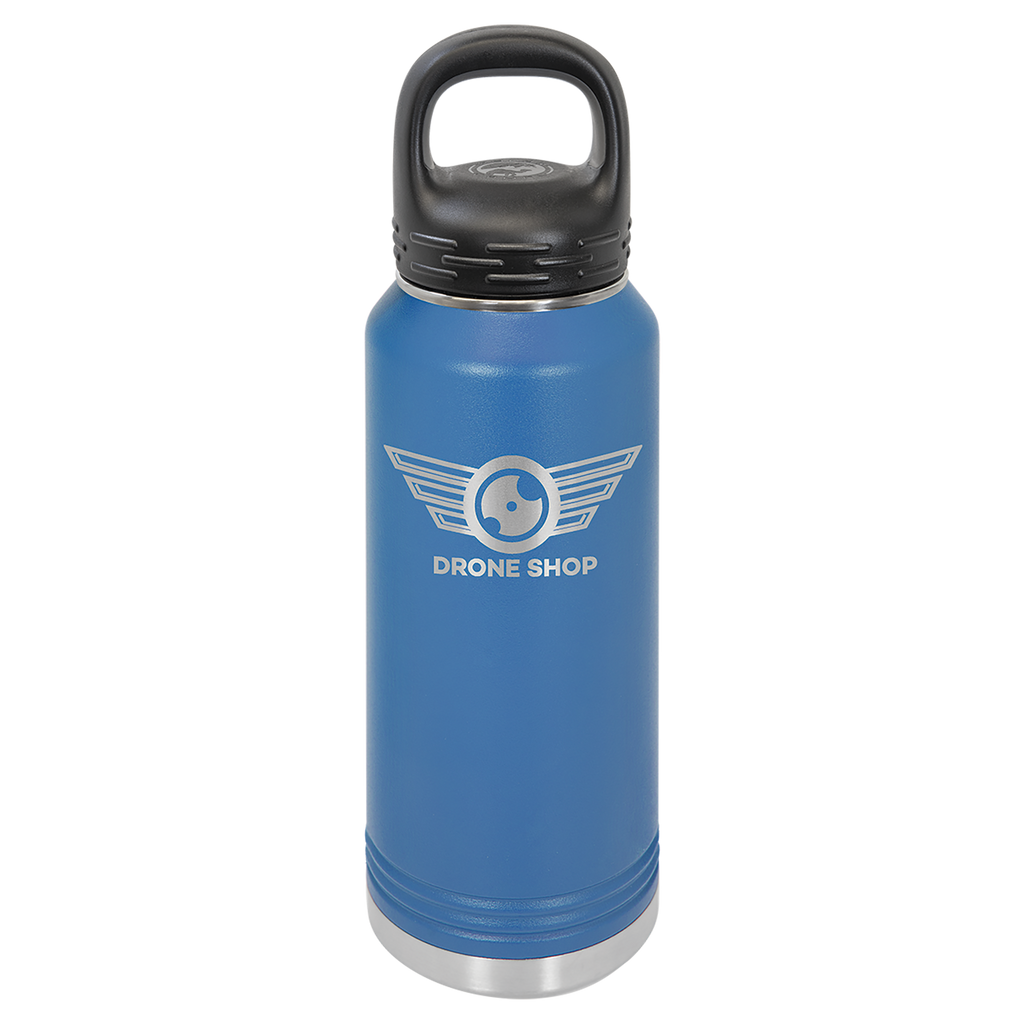 Royal Blue 32 oz. Powder Coated Water Bottle