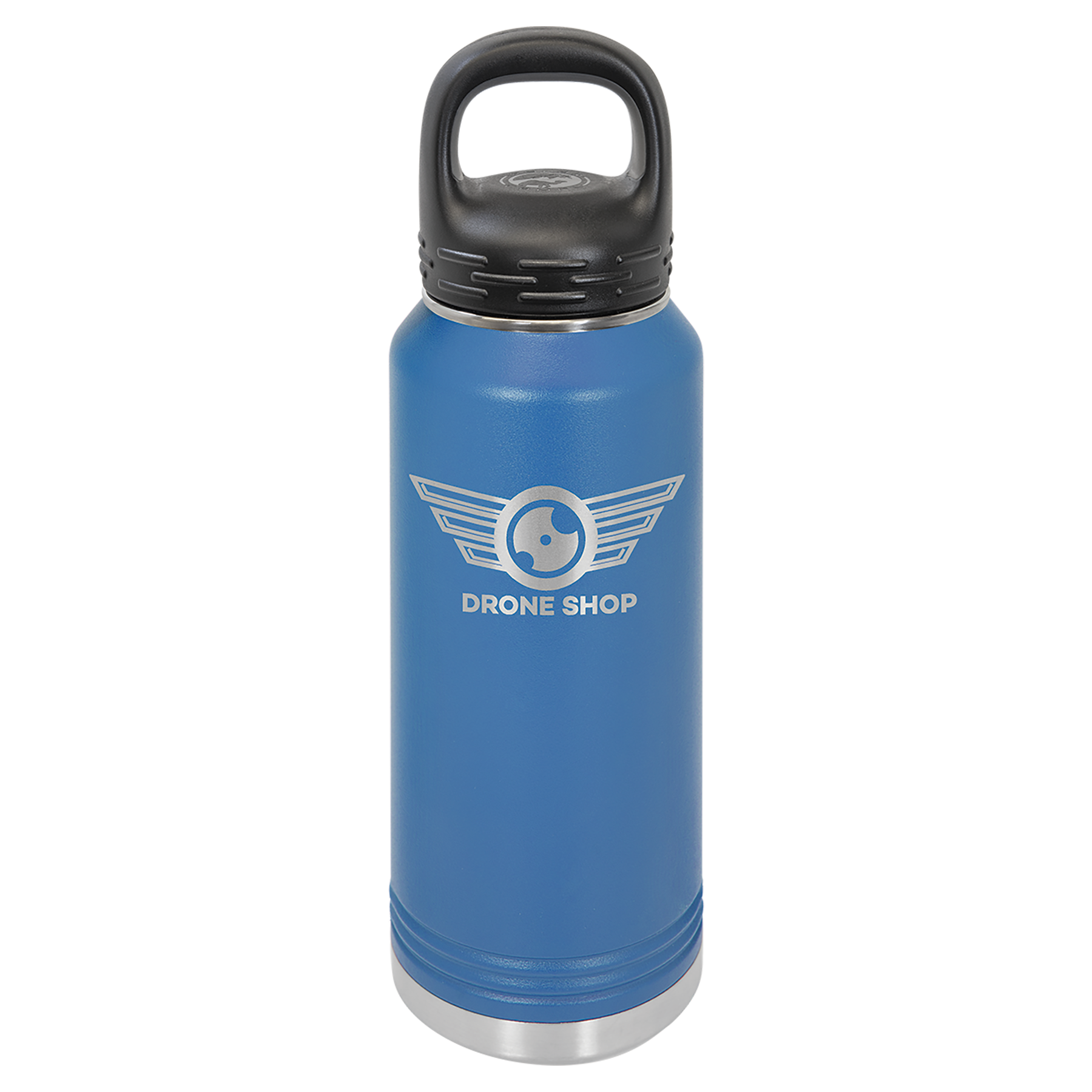 Royal Blue 32 oz. Powder Coated Water Bottle