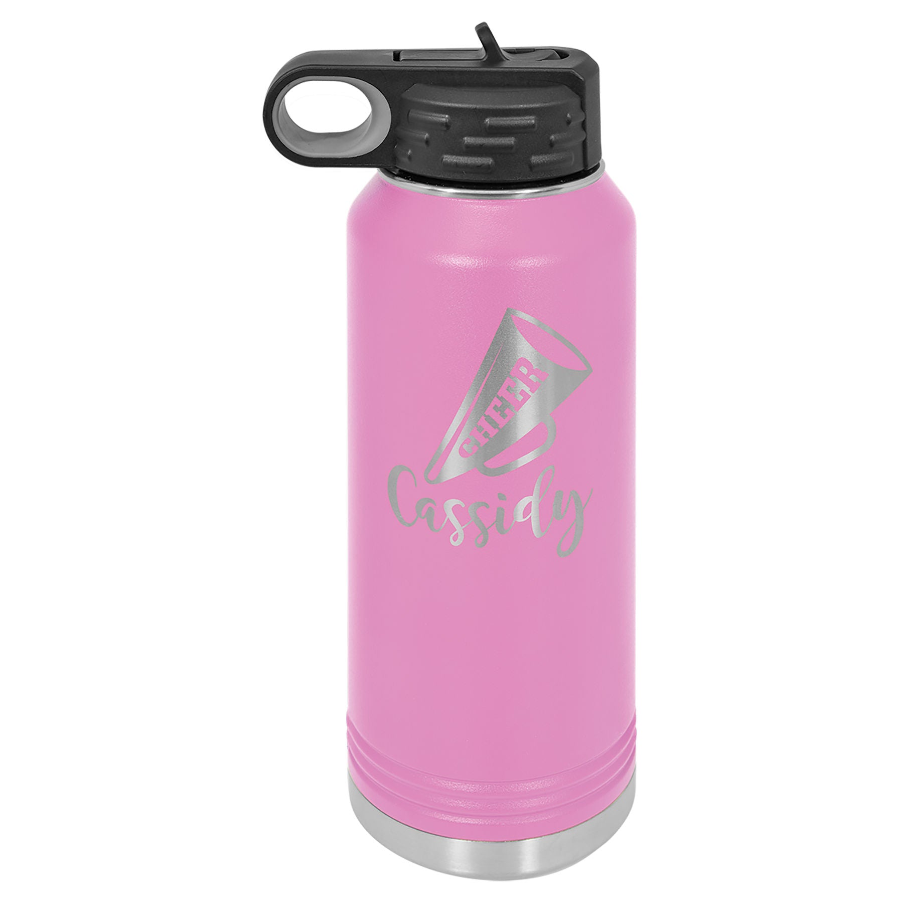 Light Purple 32 oz. Powder Coated Water Bottle