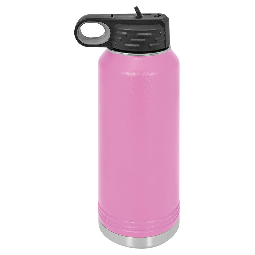Light Purple 32 oz. Powder Coated Water Bottle blank-preview