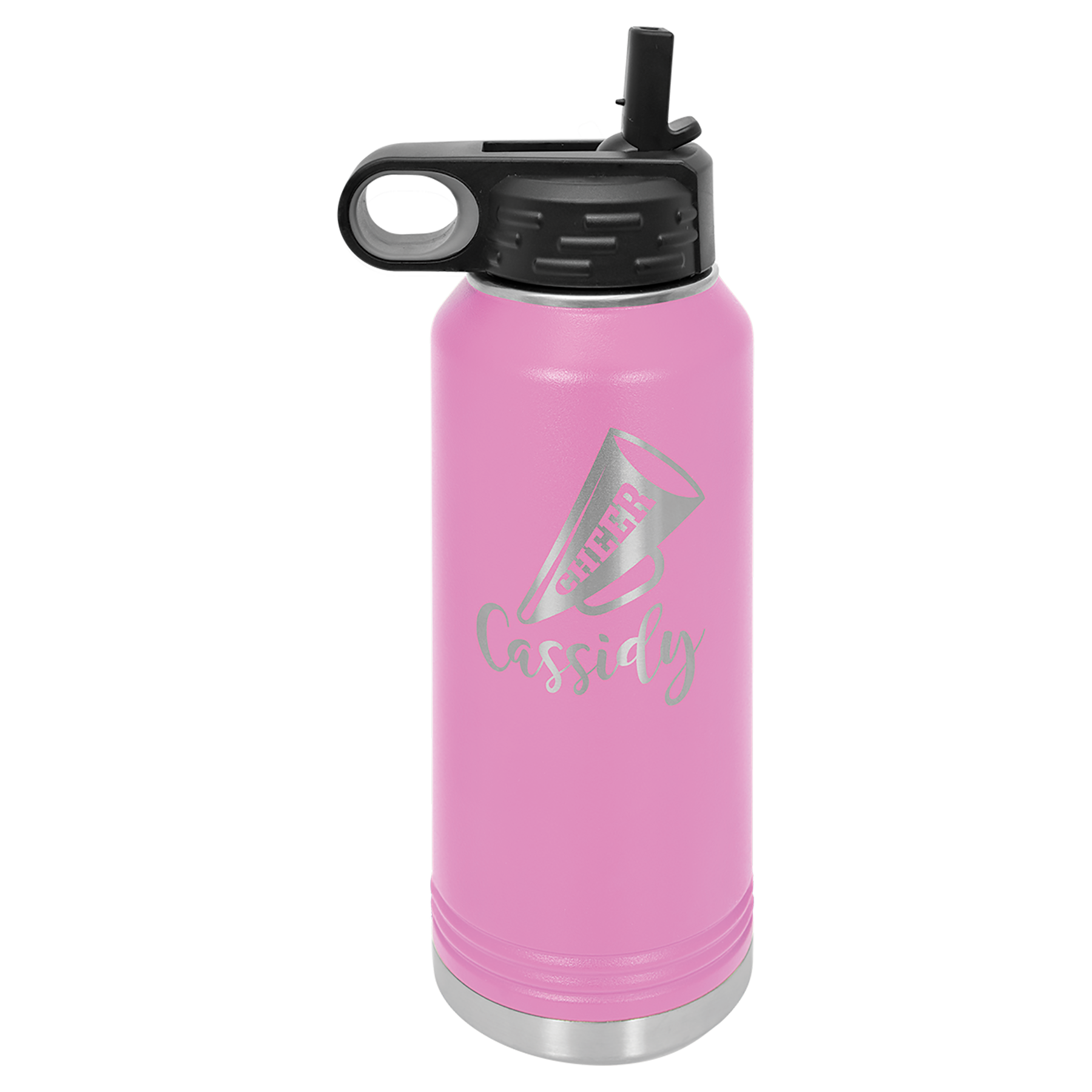 Light Purple 32 oz. Powder Coated Water Bottle
