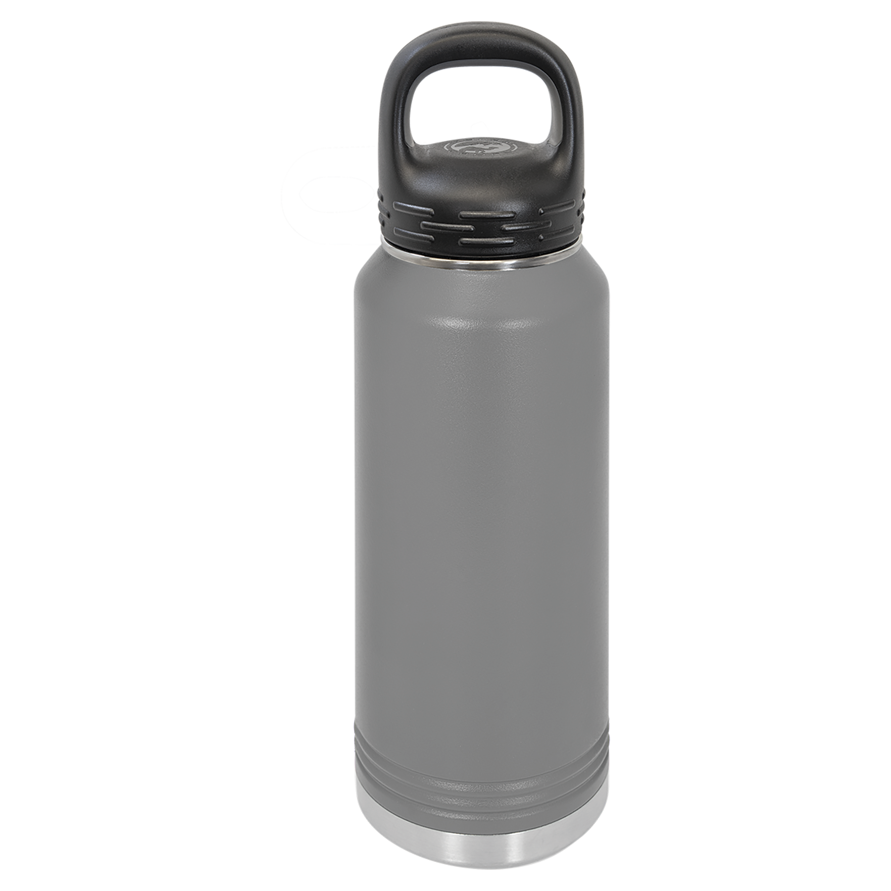 Dark Gray 32 oz. Powder Coated Water Bottle