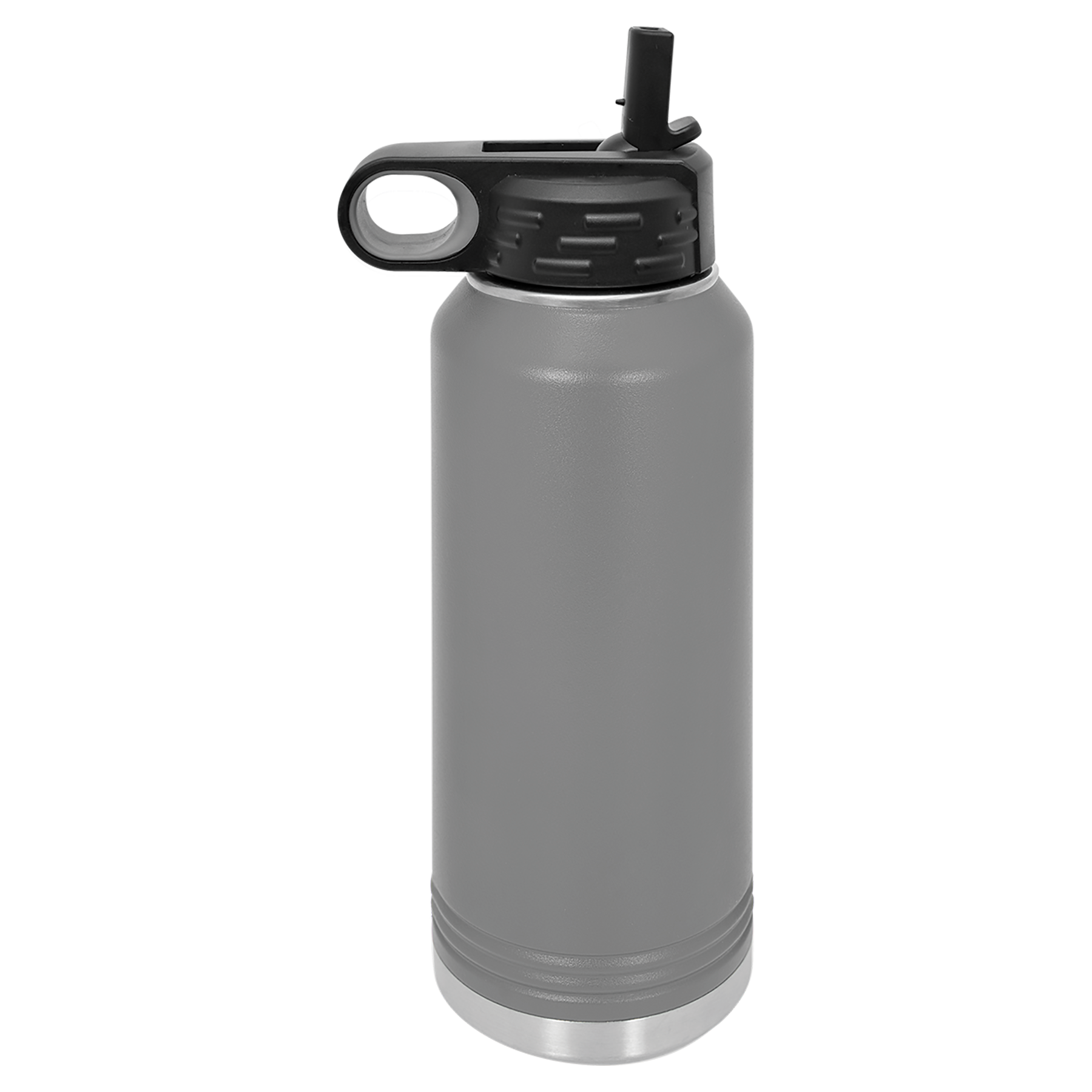 Dark Gray 32 oz. Powder Coated Water Bottle