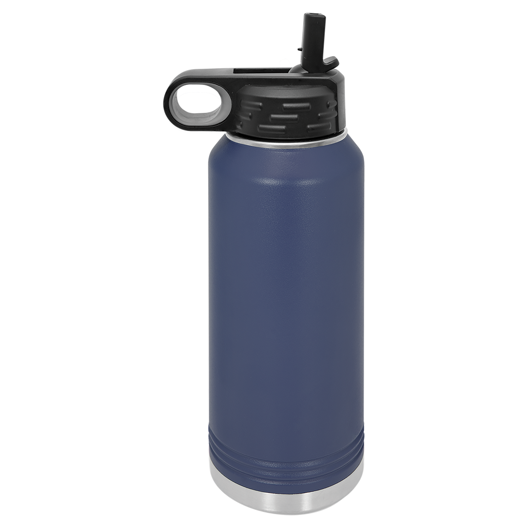Navy Blue 32 oz. Powder Coated Water Bottle