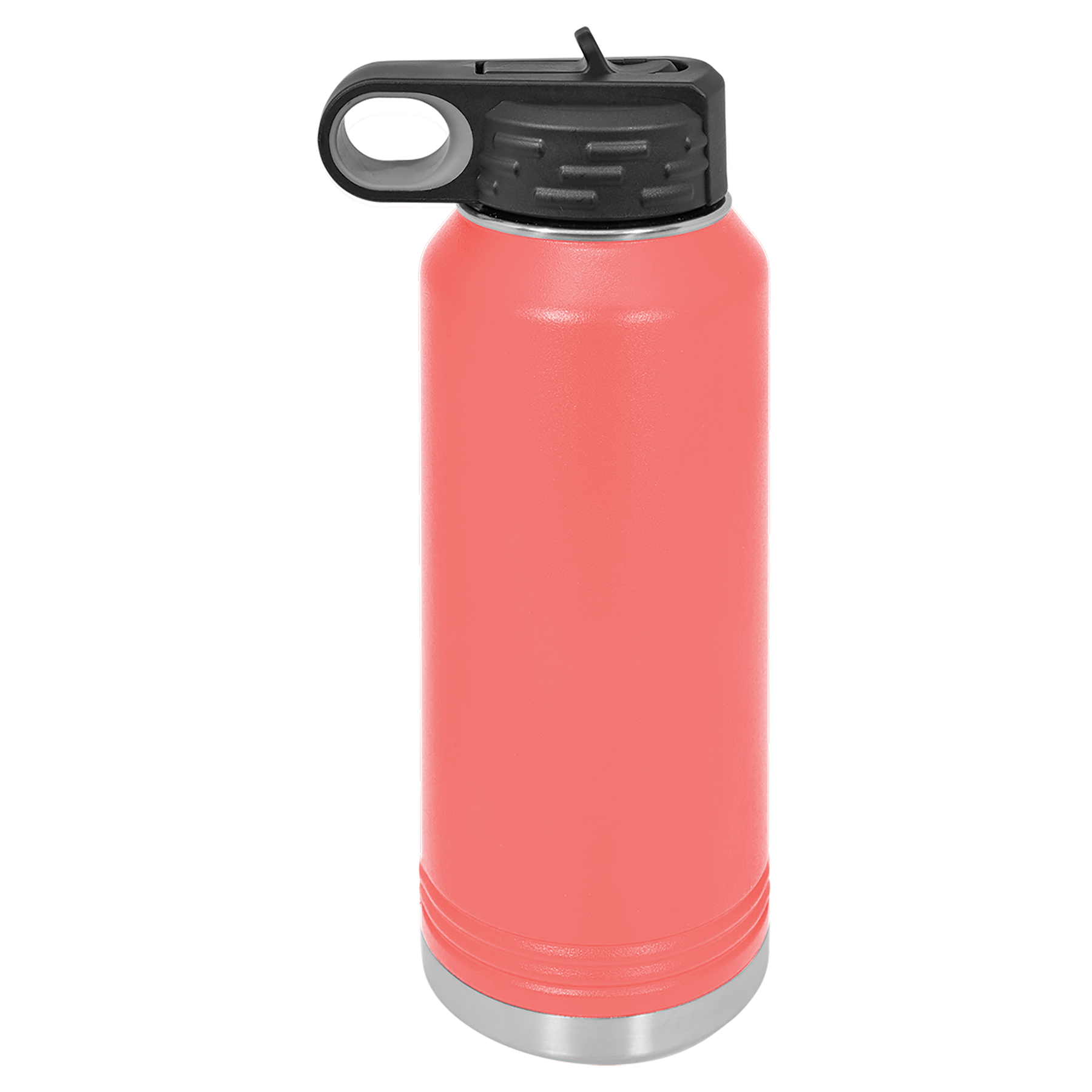 Coral 32 oz. Powder Coated Water Bottle blank-preview