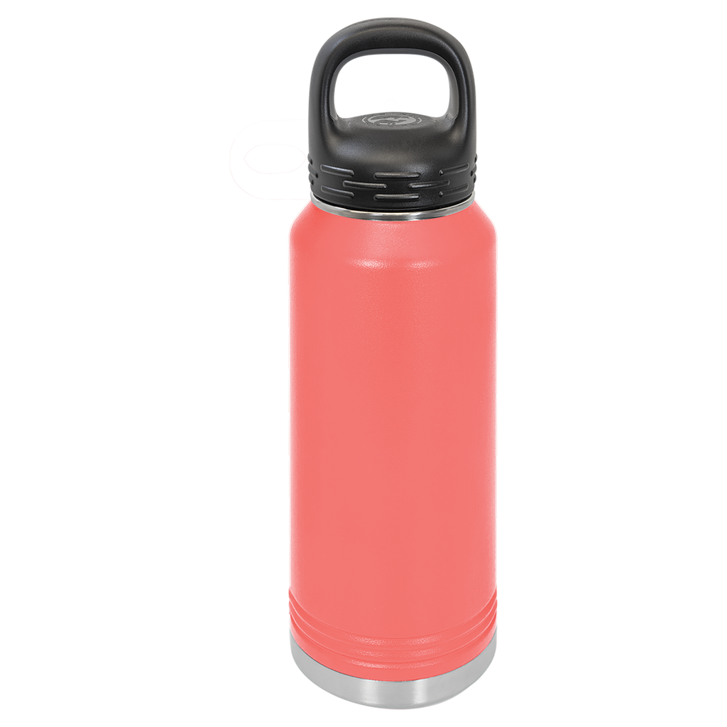 Coral 32 oz. Powder Coated Water Bottle