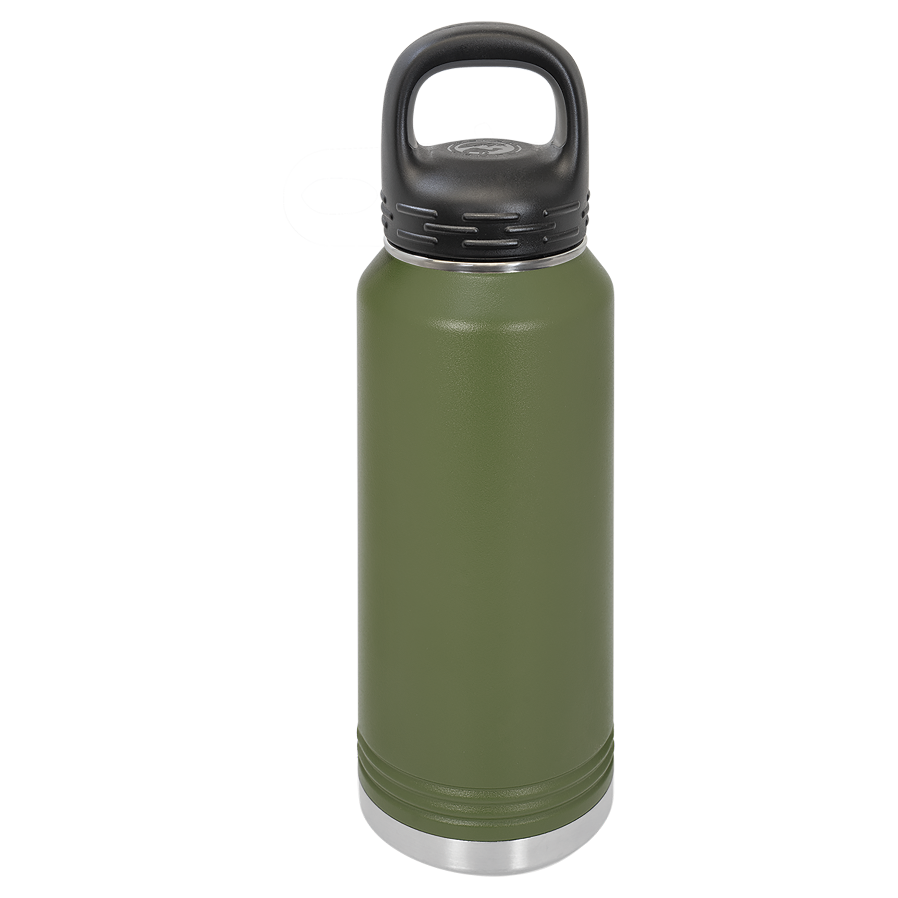 Olive Green 32 oz. Powder Coated Water Bottle