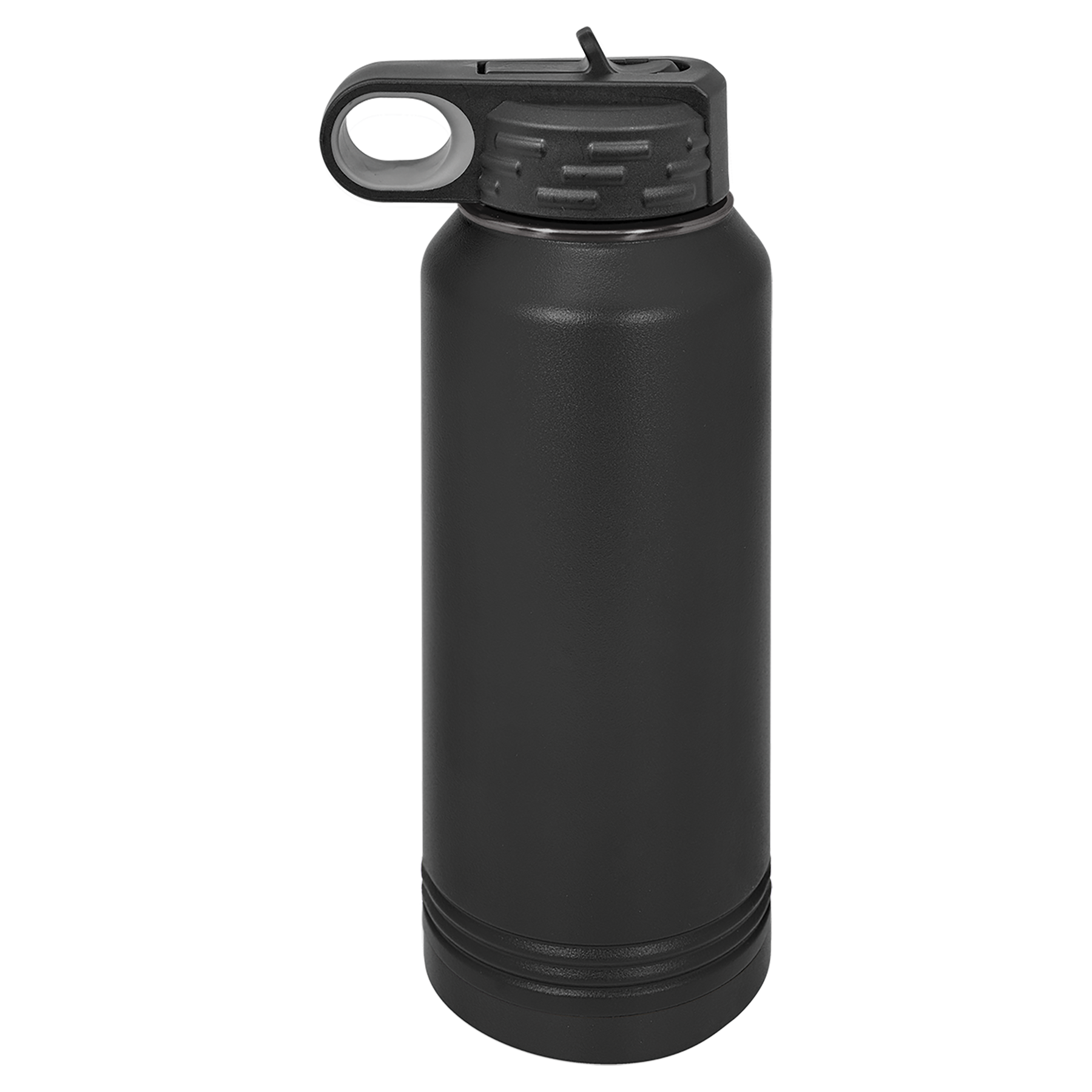 32 oz. Black/Ghost Black ION-Plated Water Bottle blank-preview