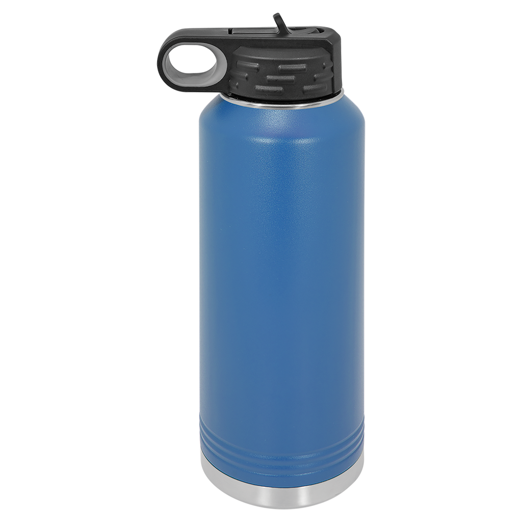 Royal Blue 40 oz. Powder Coated Water Bottle blank-preview