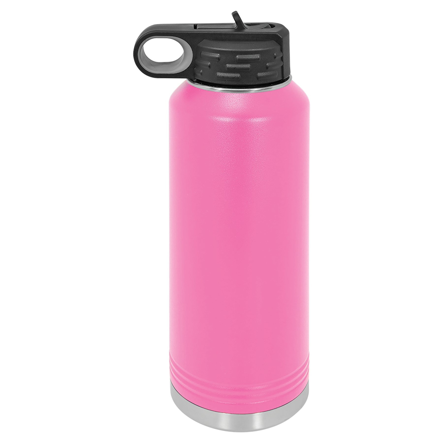 Pink 40 oz. Powder Coated Water Bottle blank-preview