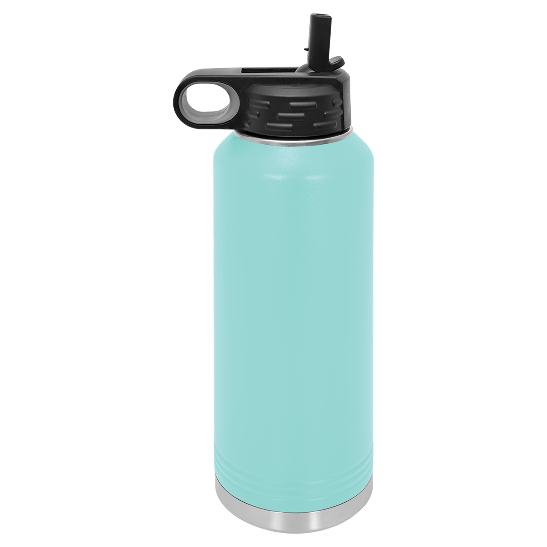 Teal 40 oz. Powder Coated Water Bottle