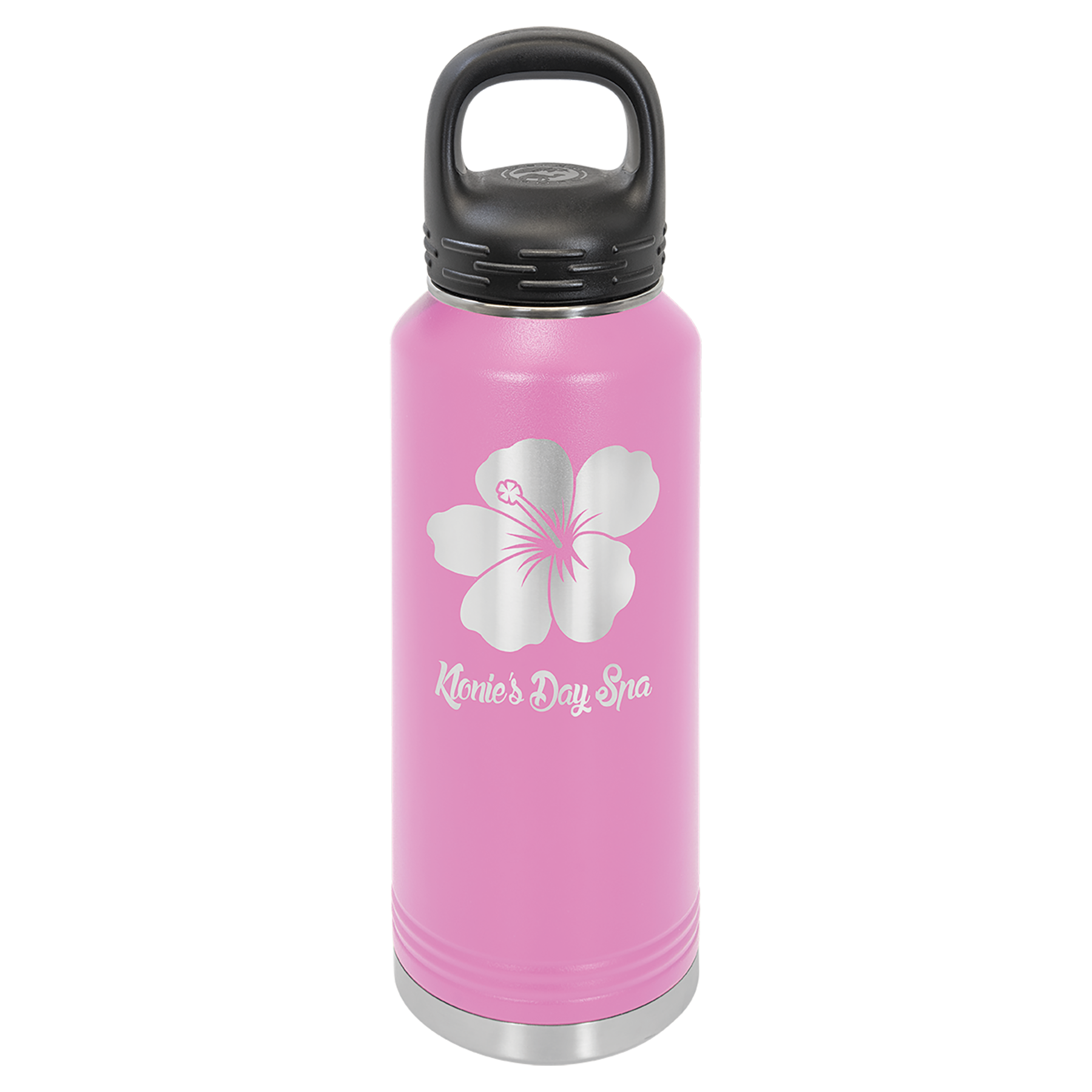 Light Purple 40 oz. Powder Coated Water Bottle