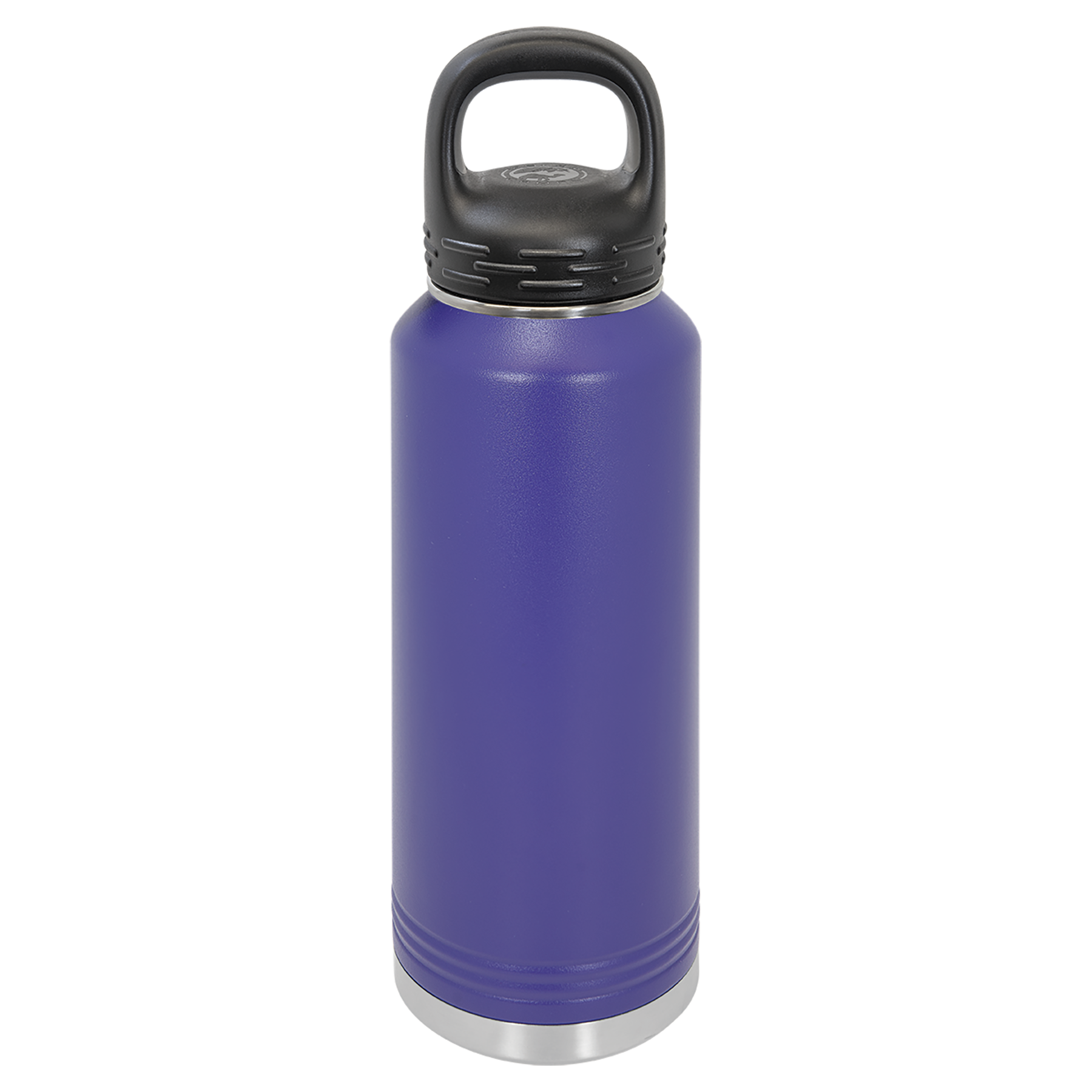 Purple 40 oz. Powder Coated Water Bottle