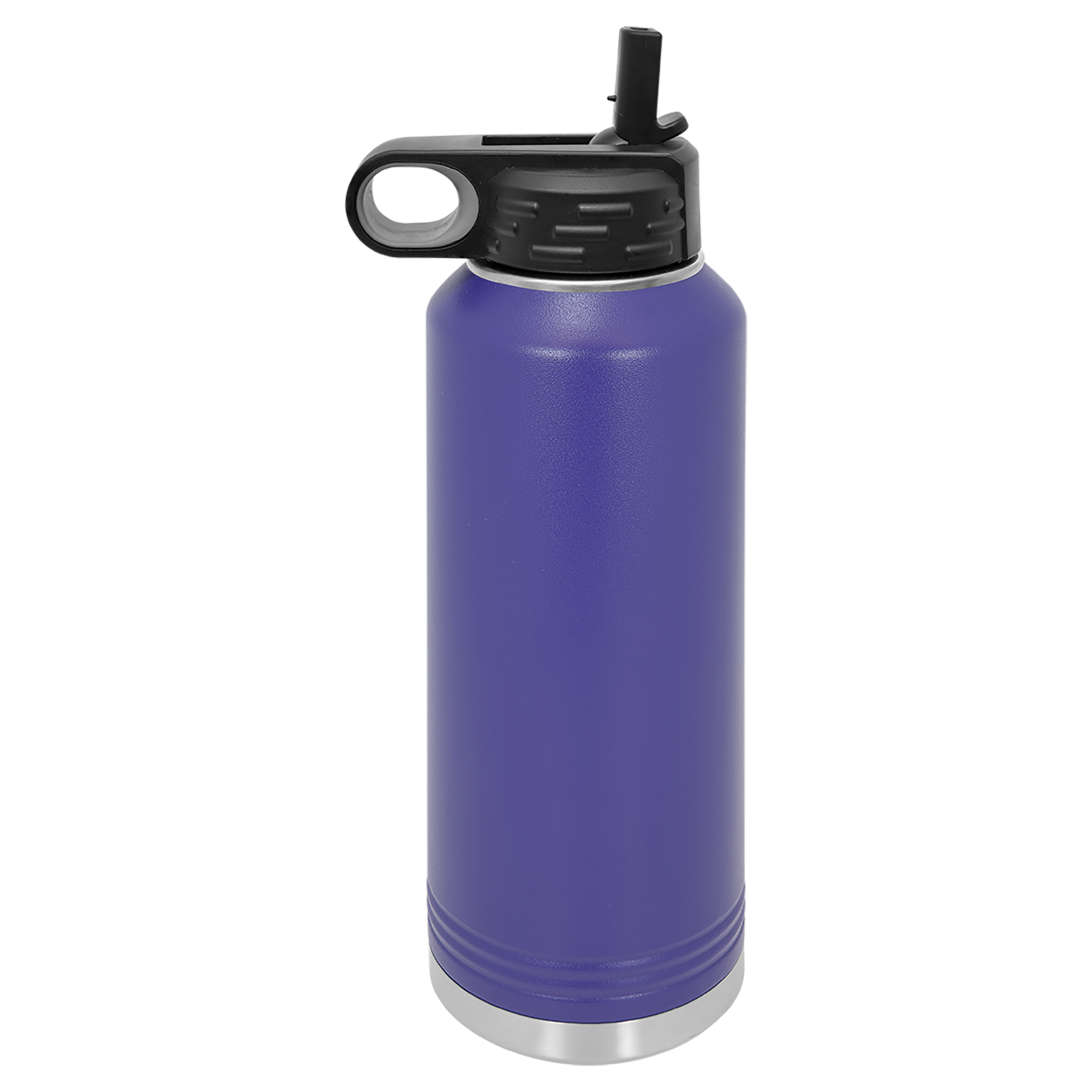Purple 40 oz. Powder Coated Water Bottle