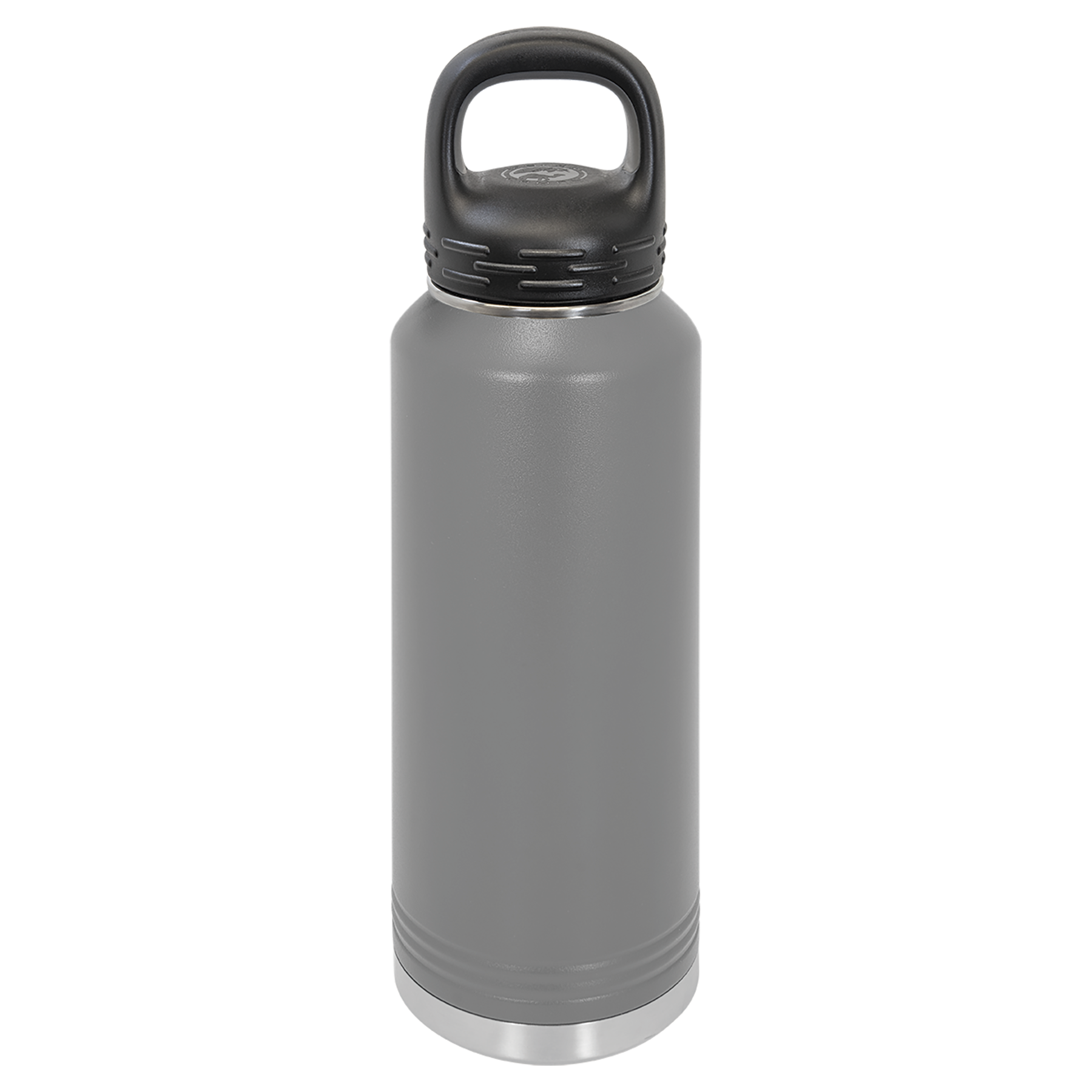 Dark Gray 40 oz. Powder Coated Water Bottle