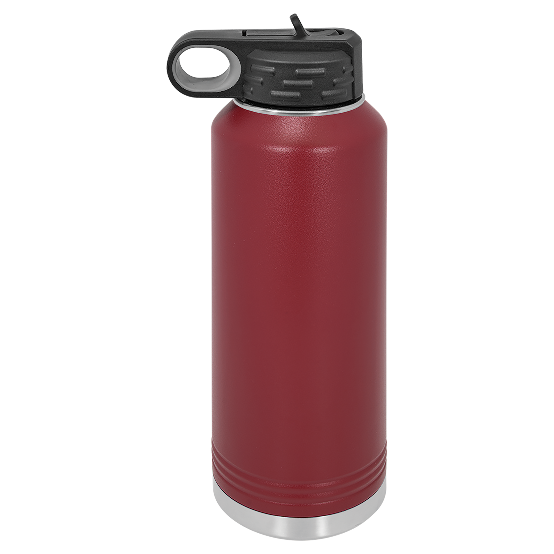 Maroon 40 oz. Powder Coated Water Bottle blank-preview