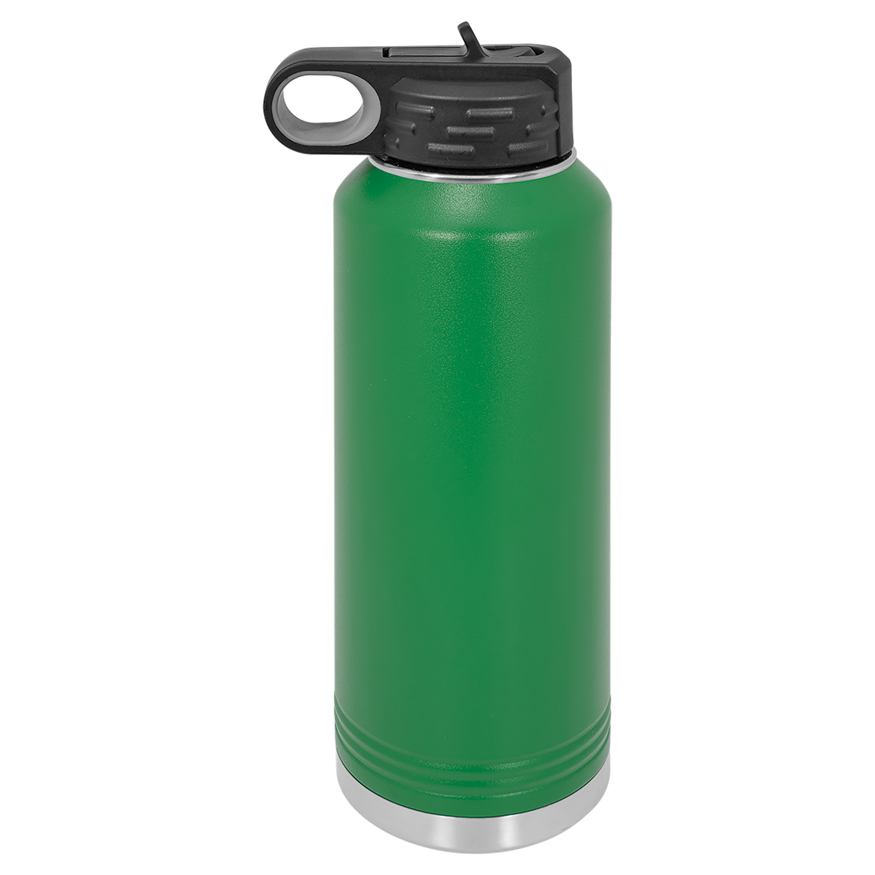 Green 40 oz. Powder Coated Water Bottle blank-preview