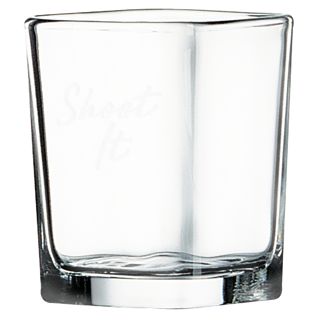 Square Glass Shot Glass