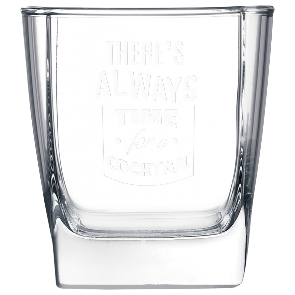 Square On the Rocks Glass