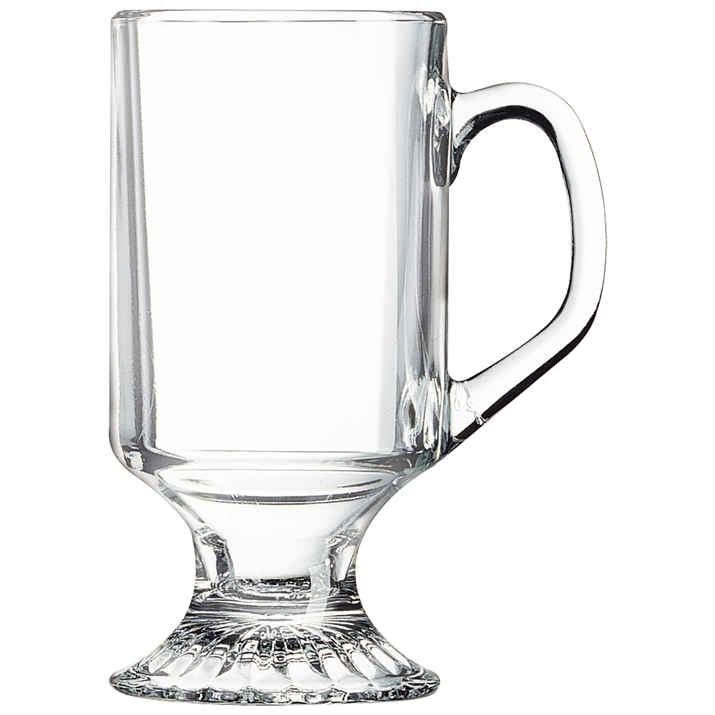 Clear Footed Coffee Mug blank-preview