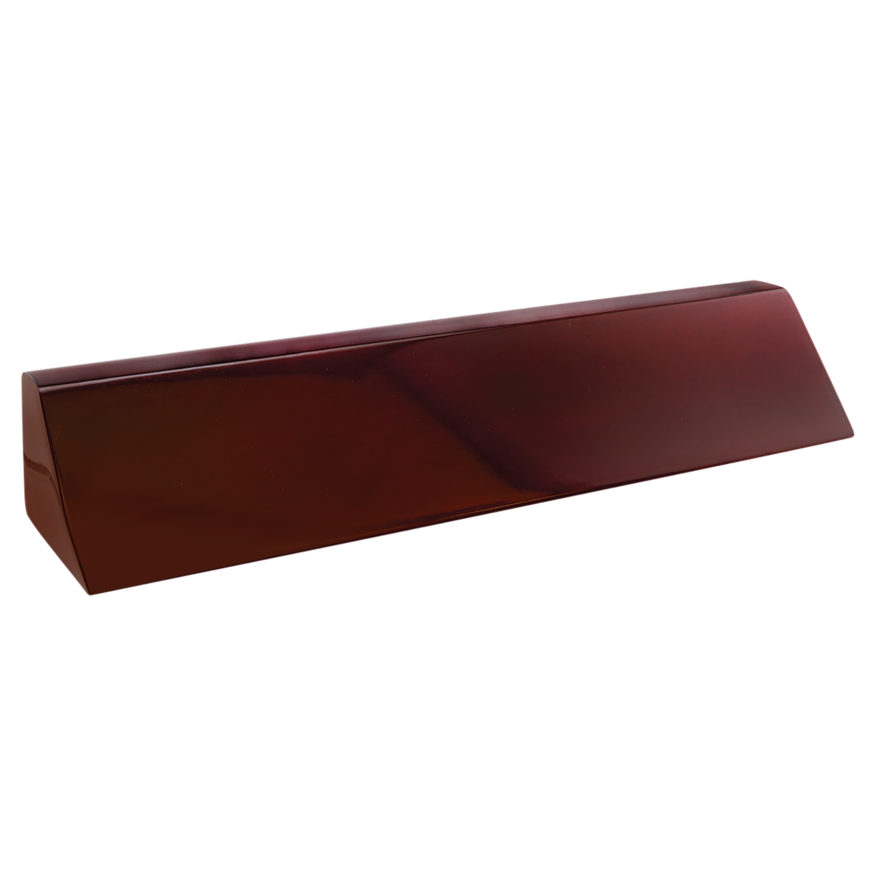 Rosewood Piano Finish Desk Wedge blank-preview