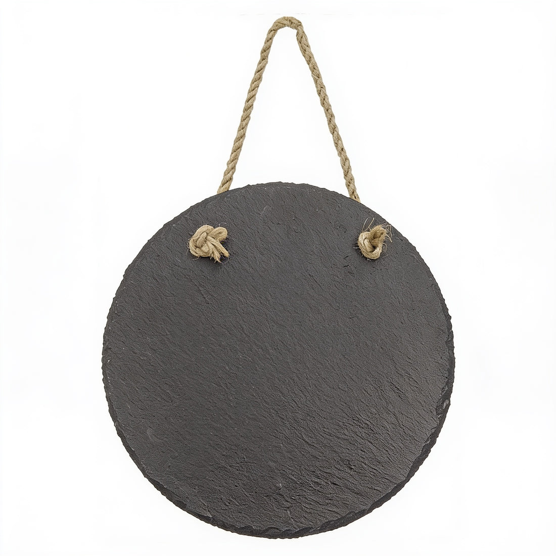 Round Slate Decor with Hanging String preview