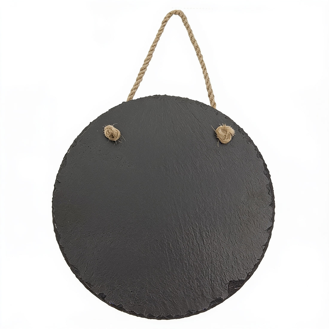 Round Slate Decor with Hanging String preview