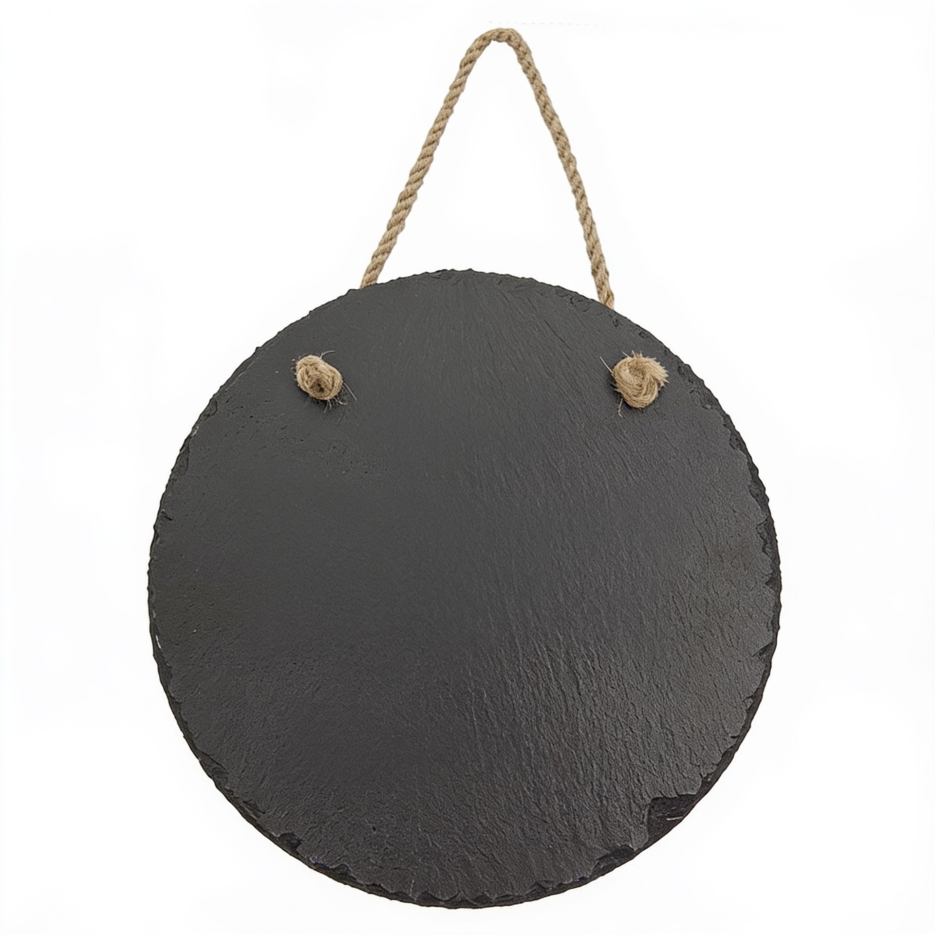 Round Slate Decor with Hanging String blank-preview