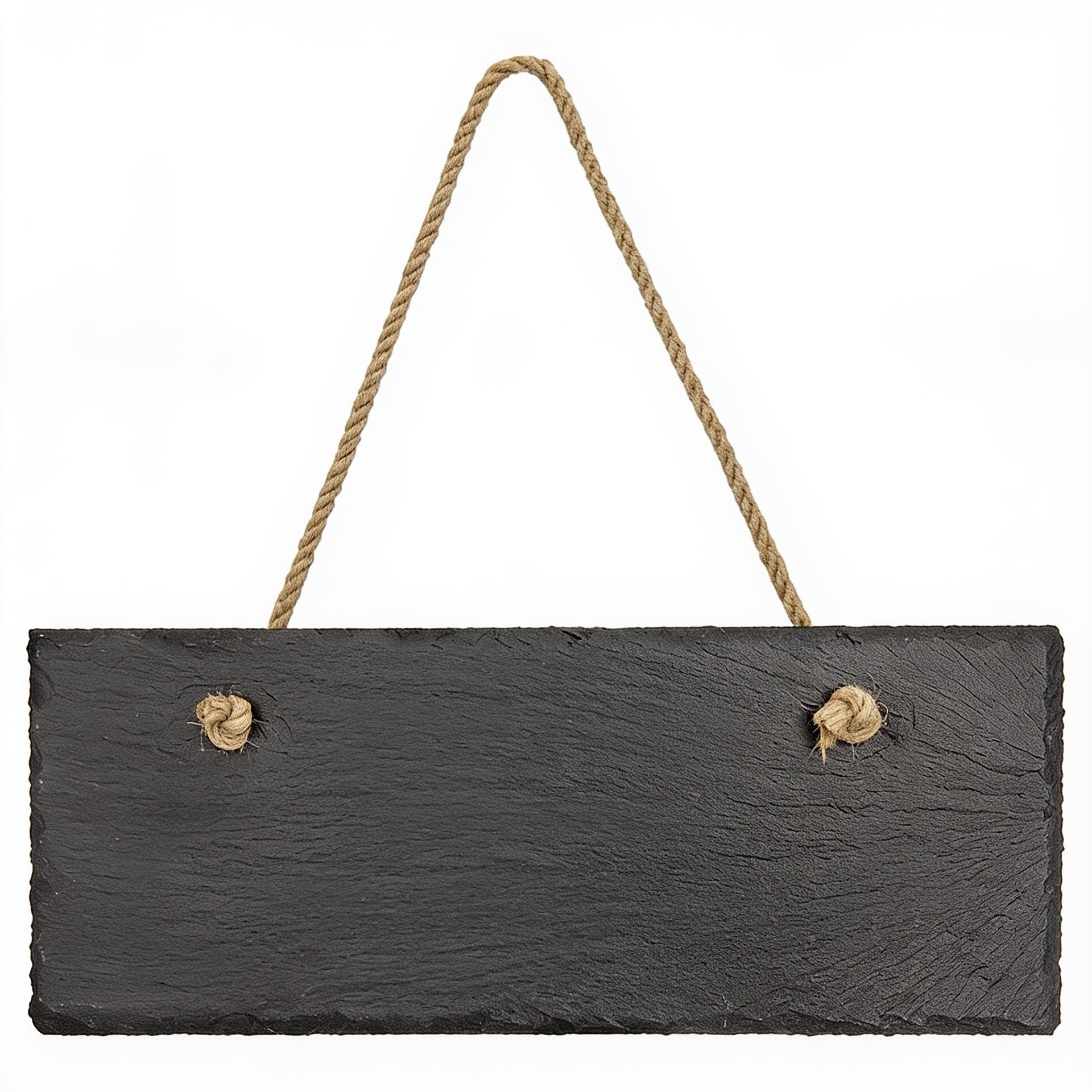 Rectangle Slate Decor with Hanging String blank-preview