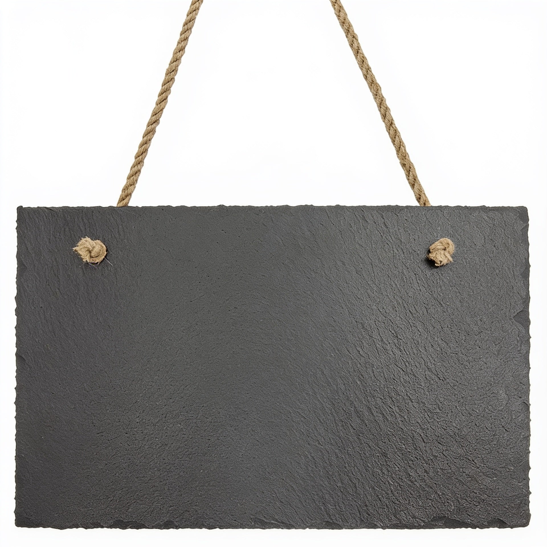 Rectangle Slate Decor with Hanging String blank-preview