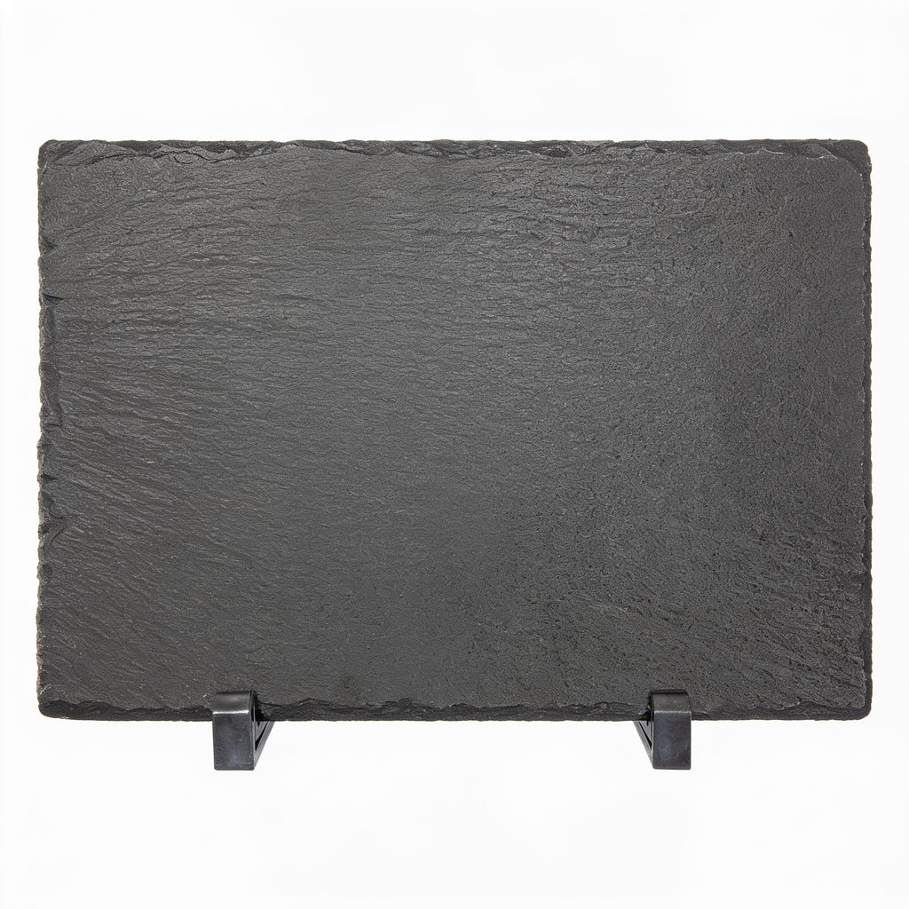 Rectangle Slate Decor with Rubber Pads and Stands blank-preview
