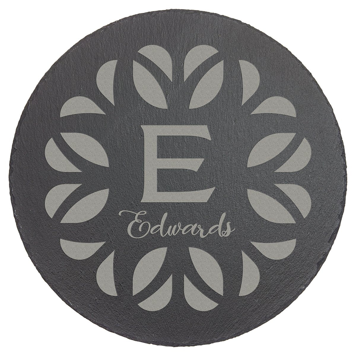 Round Slate Decor with Foam Pads