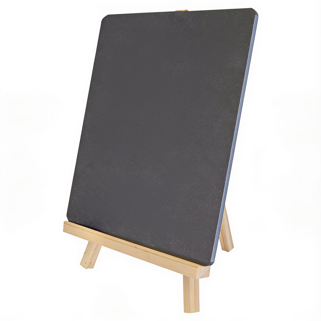 Rectangle Slate Decor with Wood Stand blank-preview